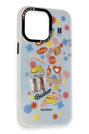 Newface iPhone 13 Pro Kılıf Estoril Desenli Kapak - Estoril - 16 resmi