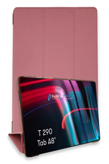 Newface Samsung Galaxy T290 Tab A 8 Kılıf Tablet Smart Kılıf - Pembe resmi