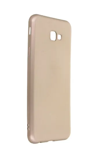 Newface Samsung Galaxy J4 Plus Kılıf First Silikon - Gold resmi