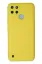 Newface Realme C25Y Kılıf Nano içi Kadife Silikon - Sarı resmi