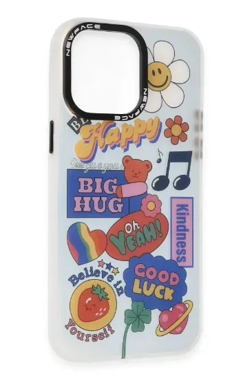 Newface iPhone 14 Pro Kılıf Estoril Desenli Kapak - Estoril - 15 resmi