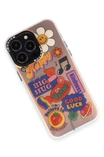 Newface iPhone 14 Pro Kılıf Estoril Desenli Kapak - Estoril - 15 resmi