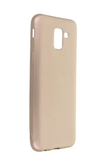 Newface Samsung Galaxy J6 Kılıf First Silikon - Gold resmi