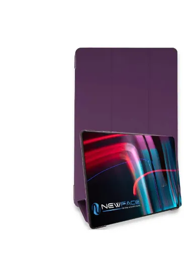 Newface iPad Pro 11 (2021) Kılıf Tablet Smart Kılıf - Mor resmi
