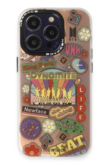 Newface iPhone 14 Pro Max Kılıf Estoril Desenli Kapak - Estoril - 14 resmi