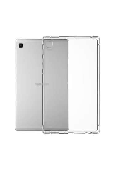 Newface Samsung Galaxy T220 Tab A7 Lite 8.7 Kılıf Anti Şeffaf Tablet Silikon - Şeffaf resmi