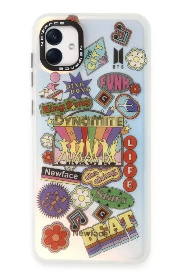Newface Samsung Galaxy A04 Kılıf Estoril Desenli Kapak - Estoril - 14 resmi