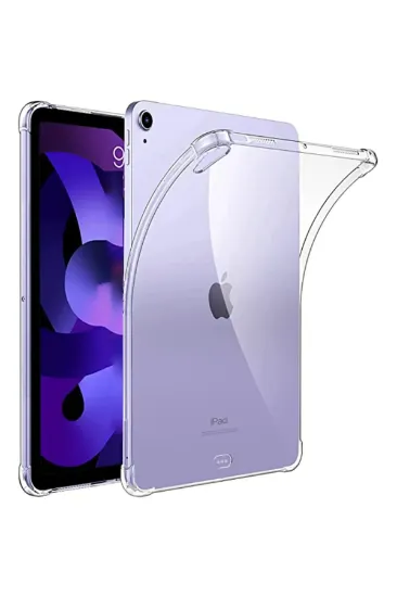Newface iPad 5 Air 9.7 Kılıf Anti Şeffaf Tablet Silikon - Şeffaf resmi
