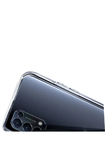 Newface Oppo Reno 5 Pro Kılıf Lüx Şeffaf Silikon resmi