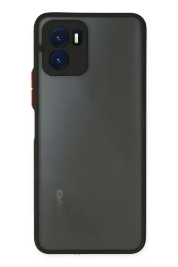 Newface Vivo Y15S Kılıf Montreal Silikon Kapak - Siyah resmi