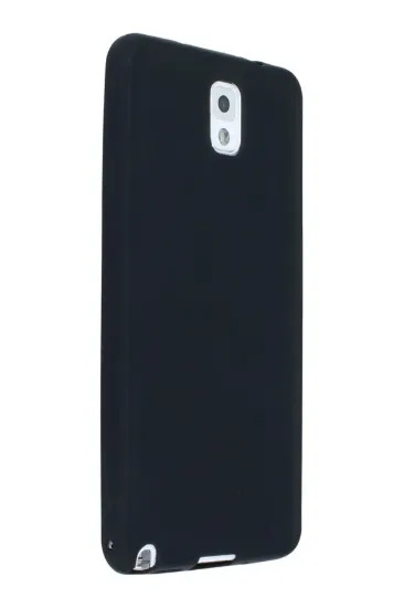 Newface Samsung Galaxy Note 3 / N9000 Kılıf First Silikon - Siyah resmi