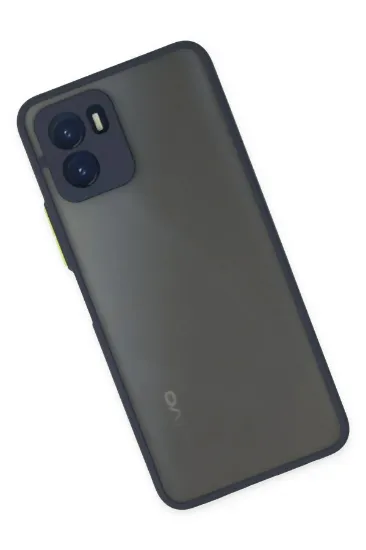 Newface Vivo Y15S Kılıf Montreal Silikon Kapak - Lacivert resmi