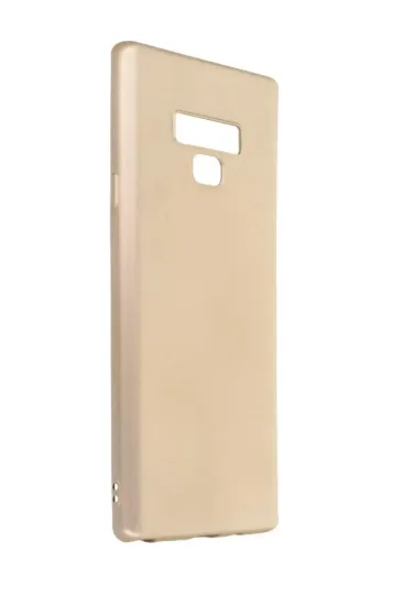 Newface Samsung Galaxy Note 9 Kılıf First Silikon - Gold resmi