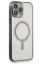 Newface iPhone 13 Pro Max Kılıf Magneticsafe Lazer Silikon - Siyah resmi