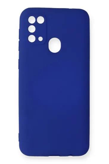Newface Samsung Galaxy M31 Kılıf First Silikon - Lacivert resmi