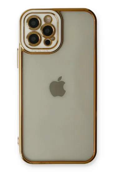 Newface iPhone 12 Pro Kılıf Liva Lens Silikon - Beyaz resmi