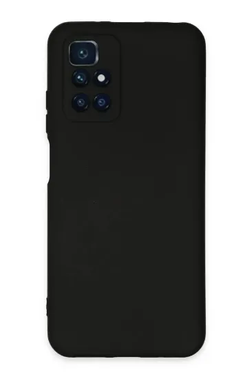 Newface Xiaomi Redmi 10 2022 Kılıf Nano içi Kadife Silikon - Siyah resmi