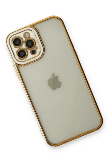 Newface iPhone 12 Pro Kılıf Liva Lens Silikon - Beyaz resmi