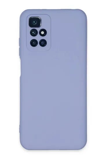 Newface Xiaomi Redmi 10 2022 Kılıf Nano içi Kadife Silikon - Lila resmi