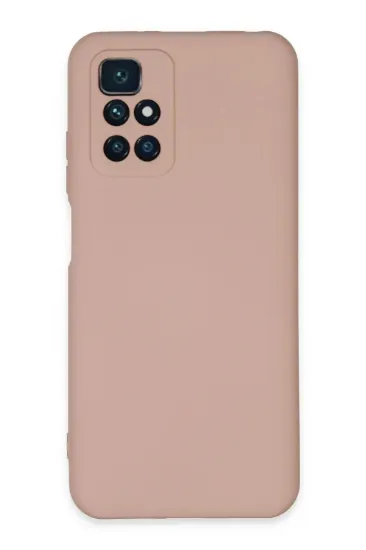 Newface Xiaomi Redmi 10 2022 Kılıf Nano içi Kadife Silikon - Pudra resmi