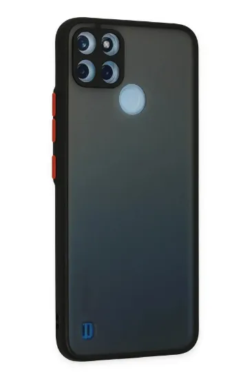 Newface Realme C21Y Kılıf Montreal Silikon Kapak - Siyah resmi