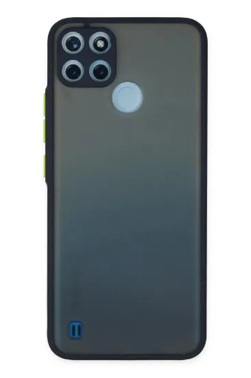Newface Realme C21Y Kılıf Montreal Silikon Kapak - Lacivert resmi