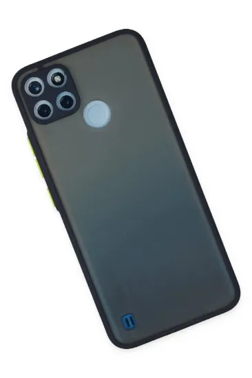 Newface Realme C21Y Kılıf Montreal Silikon Kapak - Lacivert resmi