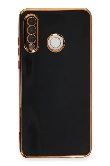Newface Huawei P30 Lite Kılıf Volet Silikon - Siyah resmi