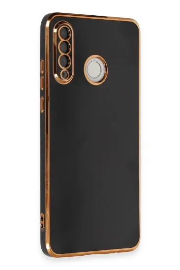 Newface Huawei P30 Lite Kılıf Volet Silikon - Siyah resmi