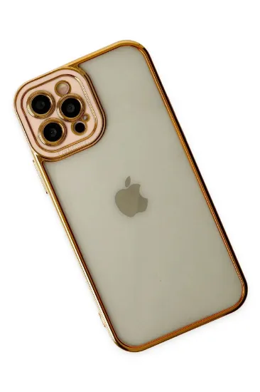 Newface iPhone 12 Pro Kılıf Liva Lens Silikon - Rose resmi