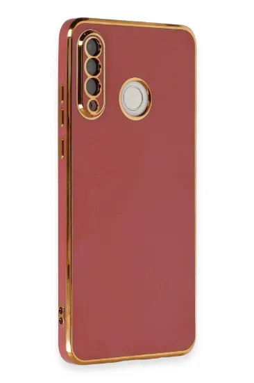 Newface Huawei P30 Lite Kılıf Volet Silikon - Kırmızı resmi