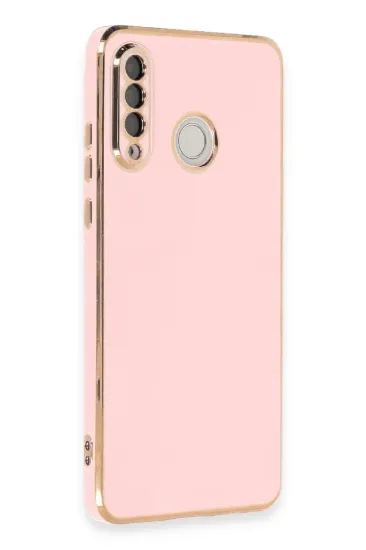Newface Huawei P30 Lite Kılıf Volet Silikon - Pembe resmi