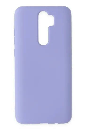 Newface Xiaomi Redmi Note 8 Pro Kılıf Nano içi Kadife Silikon - Lila resmi