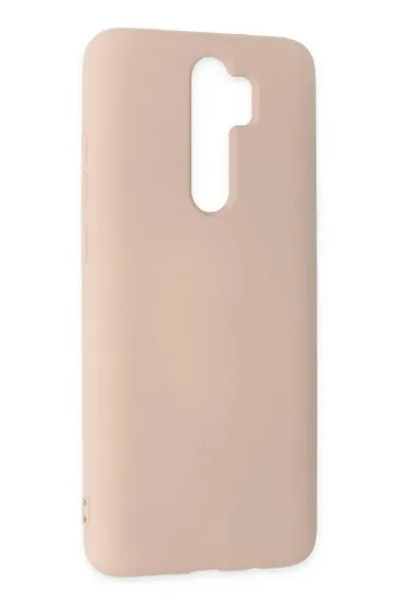 Newface Xiaomi Redmi Note 8 Pro Kılıf Nano içi Kadife Silikon - Pudra resmi