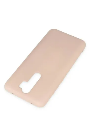 Newface Xiaomi Redmi Note 8 Pro Kılıf Nano içi Kadife Silikon - Pudra resmi