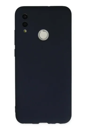 Newface Huawei P Smart 2019 Kılıf Nano içi Kadife Silikon - Lacivert resmi