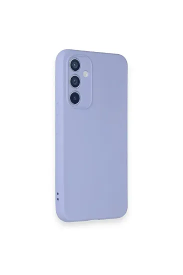 Newface Samsung Galaxy A54 5G Kılıf Nano içi Kadife Silikon - Lila resmi