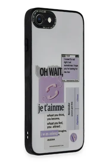 Newface iPhone 7 Kılıf Mirror Desenli Kapak - Mirror - 4 resmi