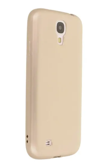 Newface Samsung Galaxy i9500 / S4 Kılıf First Silikon - Gold resmi
