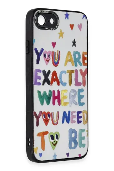 Newface iPhone 7 Kılıf Mirror Desenli Kapak - Mirror - 10 resmi
