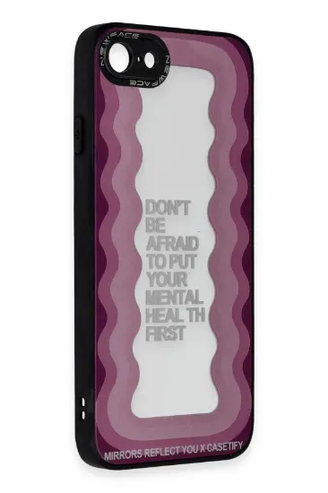 Newface iPhone 7 Kılıf Mirror Desenli Kapak - Mirror - 11 resmi