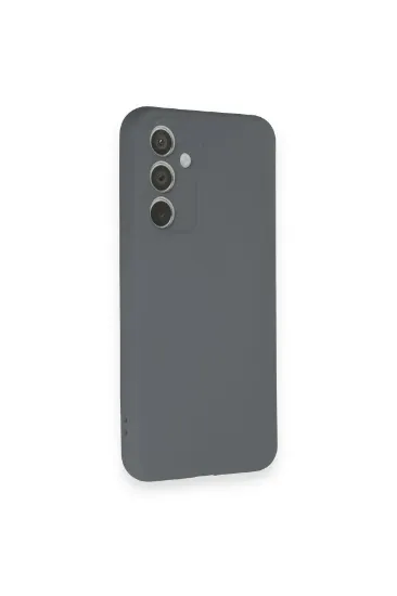 Newface Samsung Galaxy A54 5G Kılıf Nano içi Kadife Silikon - Gri resmi