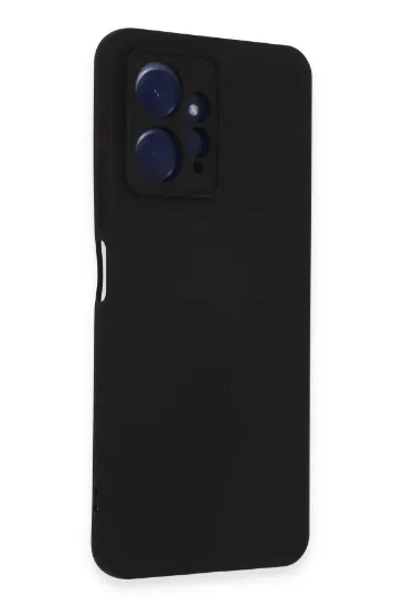 Newface Xiaomi Redmi Note 12 4G Kılıf Nano içi Kadife Silikon - Siyah resmi