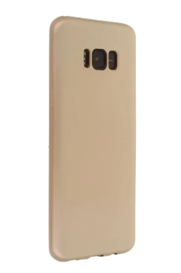 Newface Samsung Galaxy S8 Plus Kılıf First Silikon - Gold resmi