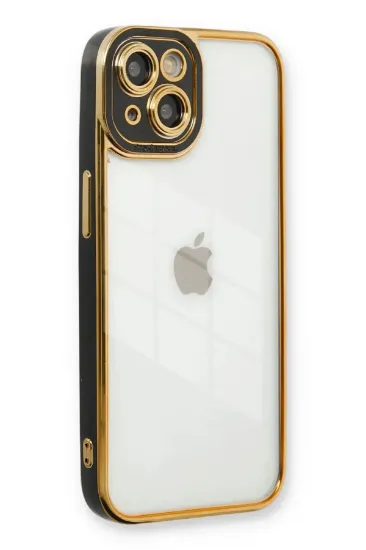 Newface iPhone 13 Kılıf Liva Lens Silikon - Siyah resmi