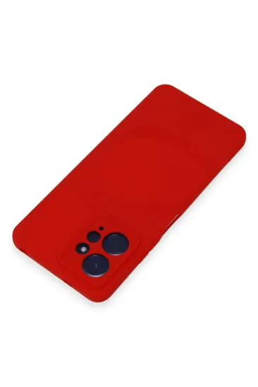 Newface Xiaomi Redmi Note 12 4G Kılıf Nano içi Kadife Silikon - Kırmızı resmi