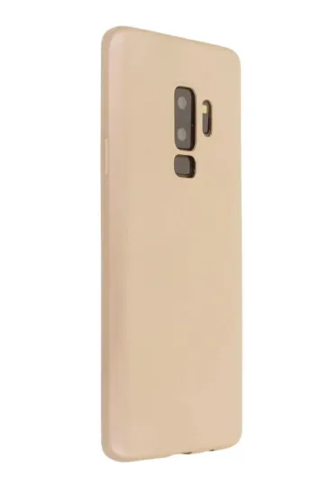 Newface Samsung Galaxy S9 Plus Kılıf First Silikon - Gold resmi