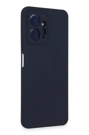Newface Xiaomi Redmi Note 12 4G Kılıf Nano içi Kadife Silikon - Lacivert resmi