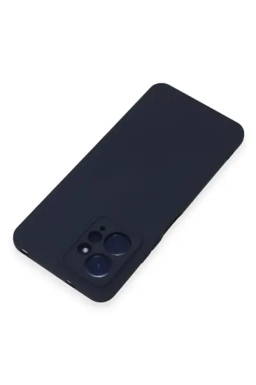 Newface Xiaomi Redmi Note 12 4G Kılıf Nano içi Kadife Silikon - Lacivert resmi