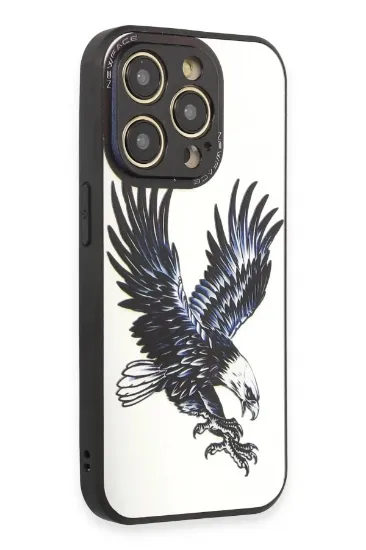 Newface iPhone 12 Pro Max Kılıf Mirror Desenli Kapak - Mirror - 1 resmi